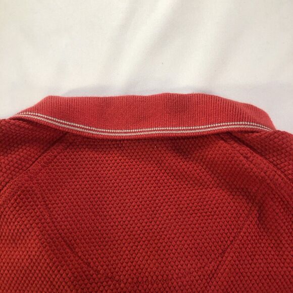 Nike Ohio State Polo Shirt Men's L Red Vintage Team Apparel Embroidered - Picture 9 of 12